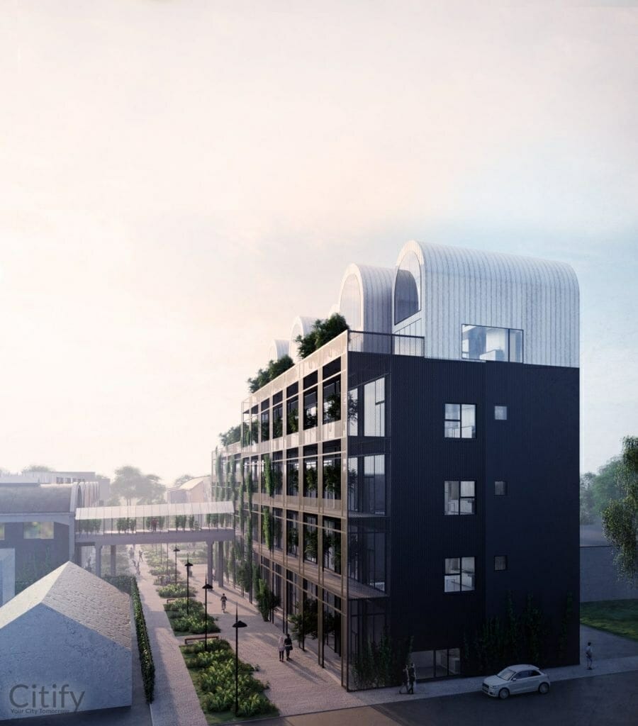 Põhjala loftid (Ankru 8) - Multi apartment, Office center - visualization