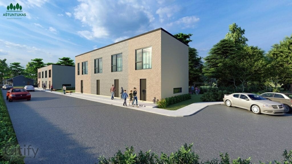 Aštuntukas (Ašmenėlės g. 42) - Row housing - visualization