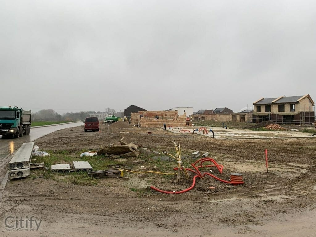 Bachmano Žemė (Vėluvos g. 1, 2, 3, 4 - 47, Eitkūnų g. 6, 6A, 8, 8A - 30, 30A, Tolminkiemio g. 1, 2, 3, 4 - 69) - Privātmāju kopienas, Rindu mājas - būvdarbu attēli