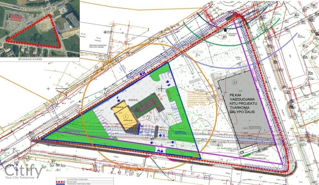 Baltic Petroleum Margirio g. 2A (Margirio g. 2A) - Petrol station - visualization