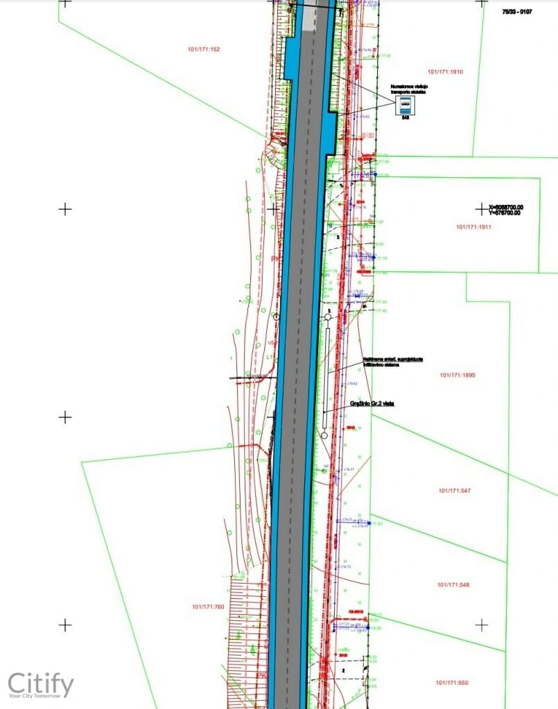 Bendorių g. iki Žirgupės g. rekonstrukcija (Bendorių g.) - Street - visualization