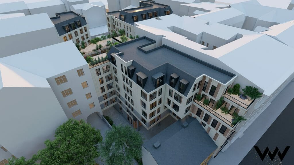 Blaumaņa iela 23 (Blaumaņa iela 23) - Multi apartment - visualization