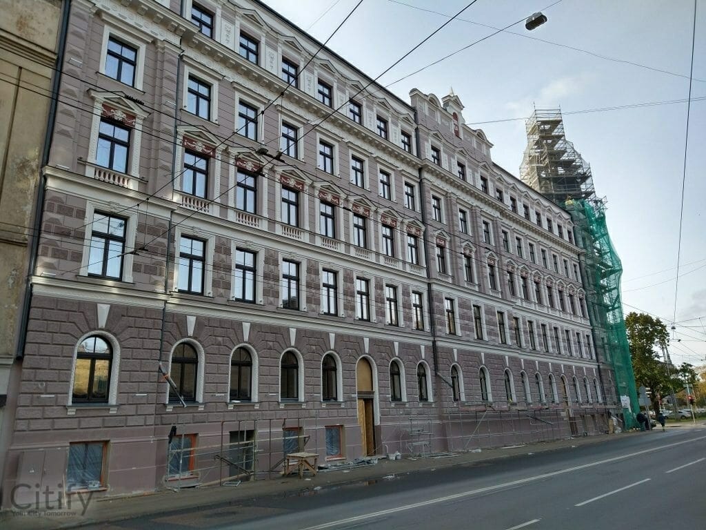 Heinike nams (Gogoļa iela 8) - Daudzdzīvokļu nams - būvdarbu attēli