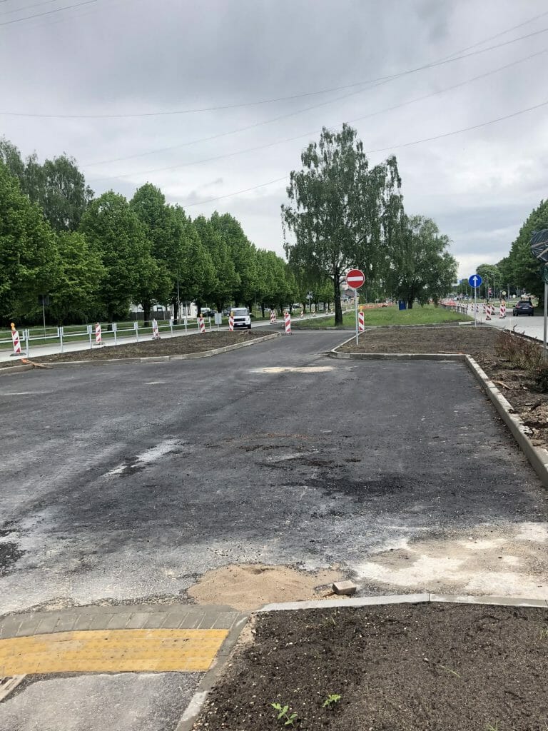 Autostāvvietas Akadēmiķa Mstislava Keldiša ielā (Akadēmiķa Mstislava Keldiša iela) - Parking facility - construction photos