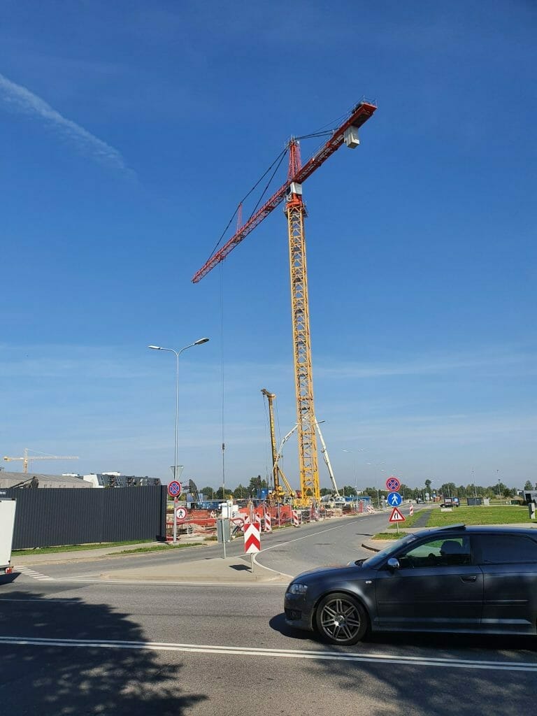 Mihaila Tāla iela 1 (Mihaila Tāla iela 1) - Office center - construction photos