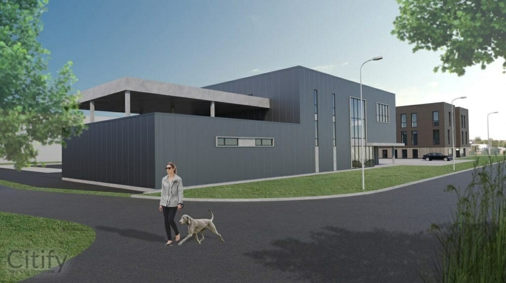 Draugystės g. 8H (Draugystės g. 8H) - Office center, Warehouse / Distribution center - visualization