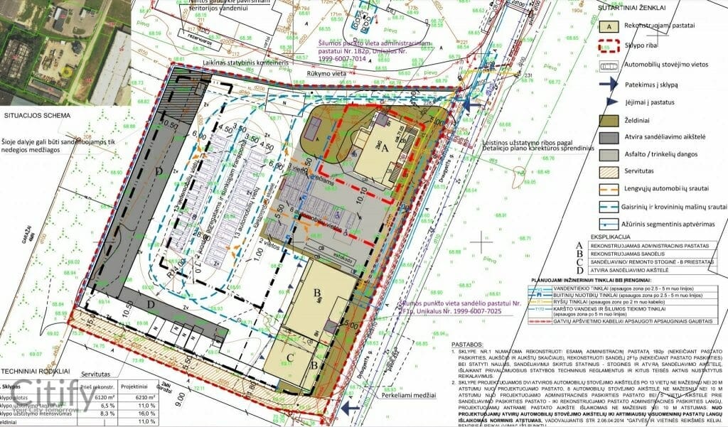 Draugystės g. 8H (Draugystės g. 8H) - Office center, Warehouse / Distribution center - visualization