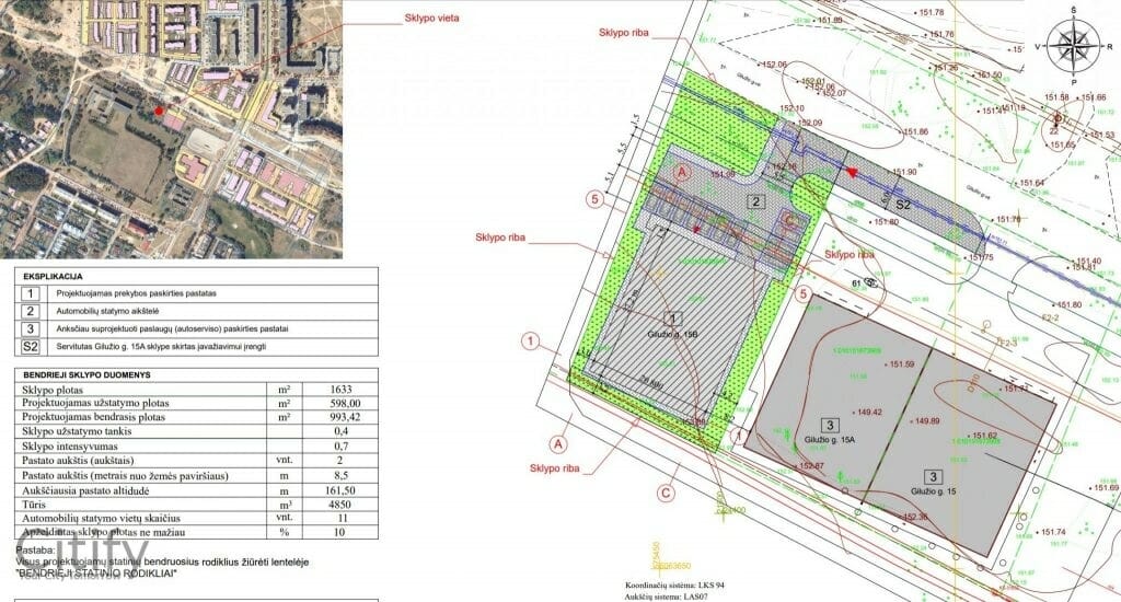 Gilužio g. 15B (Gilužio g. 15B) - Non-food store - visualization