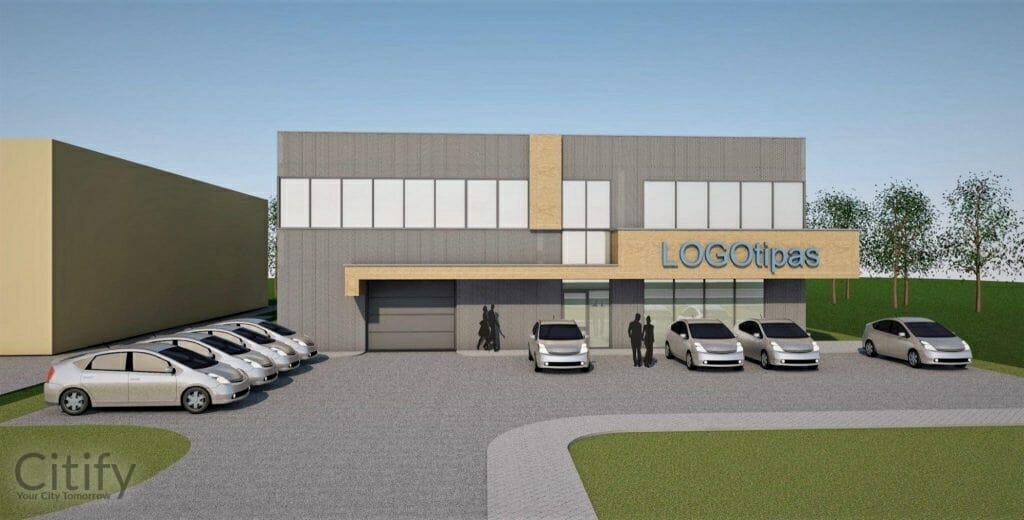 Gilužio g. 15B (Gilužio g. 15B) - Non-food store - visualization