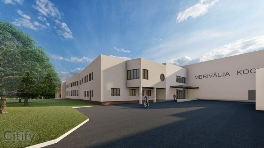 Merivälja kool (Heki tee 16) - Primary and secondary education - visualization