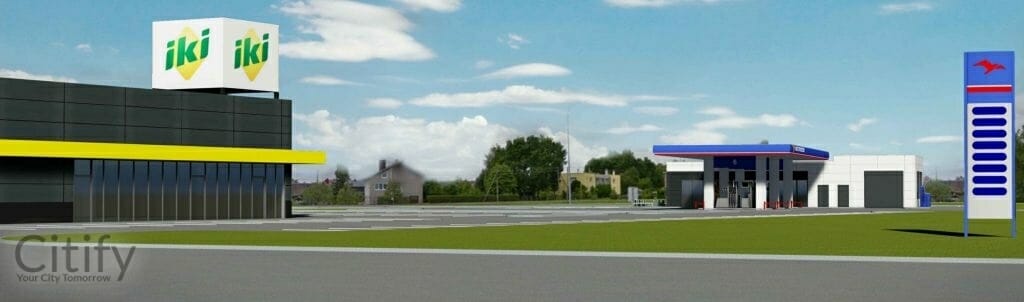 IKI Margirio g. 2A (Margirio g. 2A) - Food store - visualization