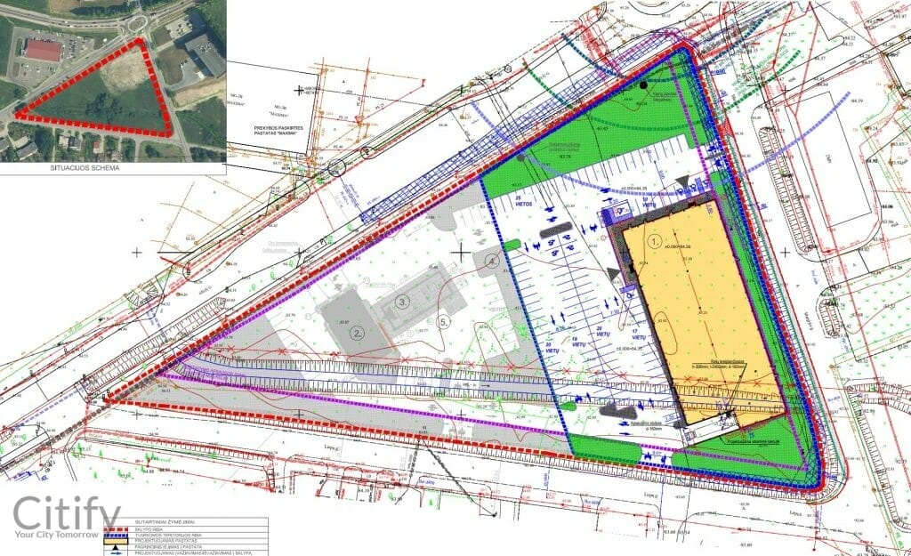 IKI Margirio g. 2A (Margirio g. 2A) - Food store - visualization