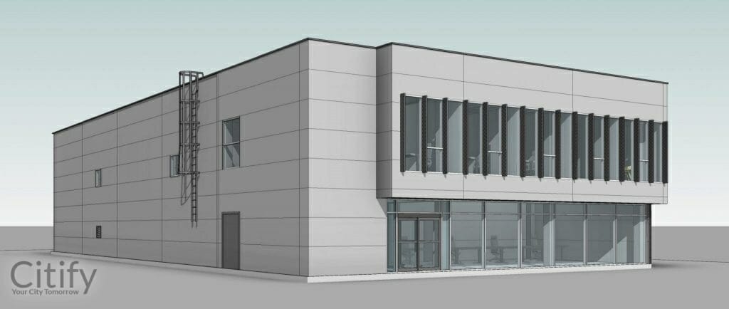 J. Dobkevičiaus g. 10 (Jurgio Dobkevičiaus g. 10) - Non-food store, Warehouse / Distribution center - visualization