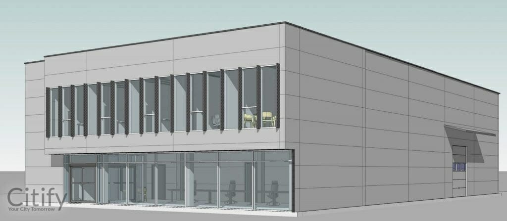 J. Dobkevičiaus g. 10 (Jurgio Dobkevičiaus g. 10) - Non-food store, Warehouse / Distribution center - visualization