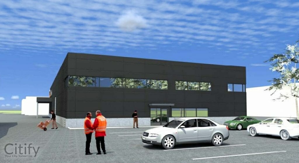 J. Dobkevičiaus g. 10 (Jurgio Dobkevičiaus g. 10) - Non-food store, Warehouse / Distribution center - visualization