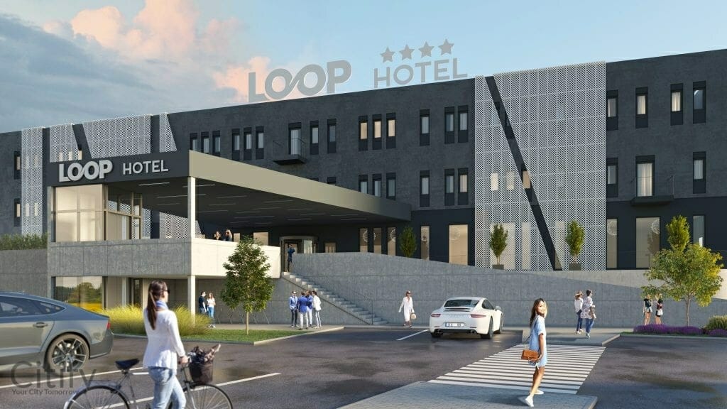 Loop Hotel (Kapteiņi, Mārupes nov.) - Hotel - visualization