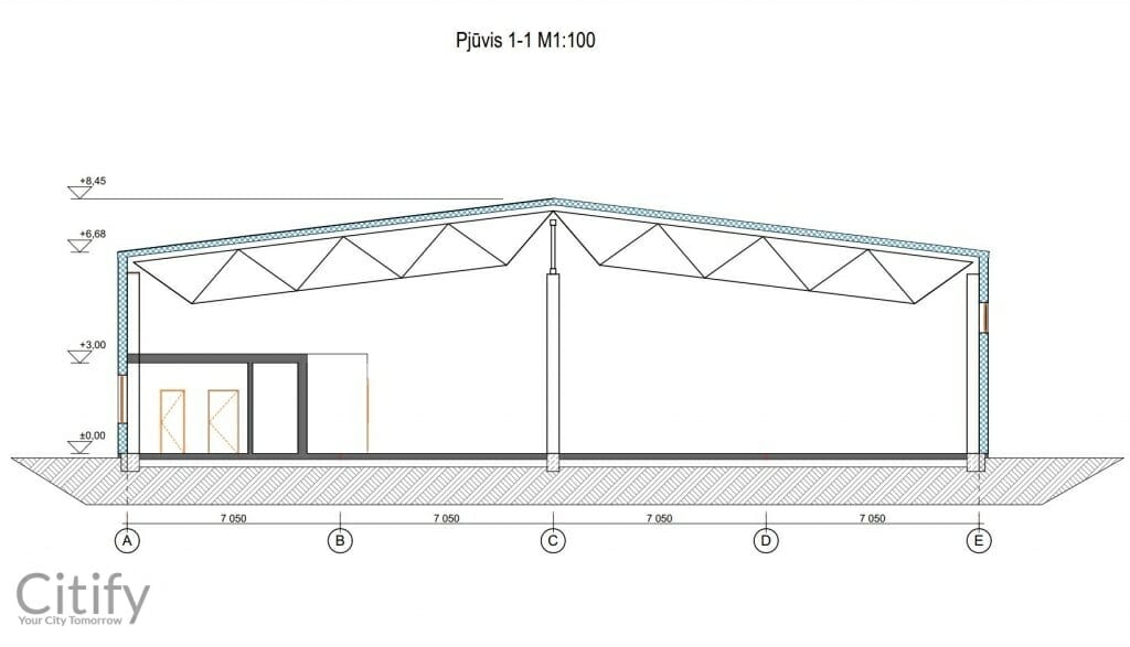 Lazdijų g. 10 (Lazdijų g. 10) - Warehouse / Distribution center - visualization