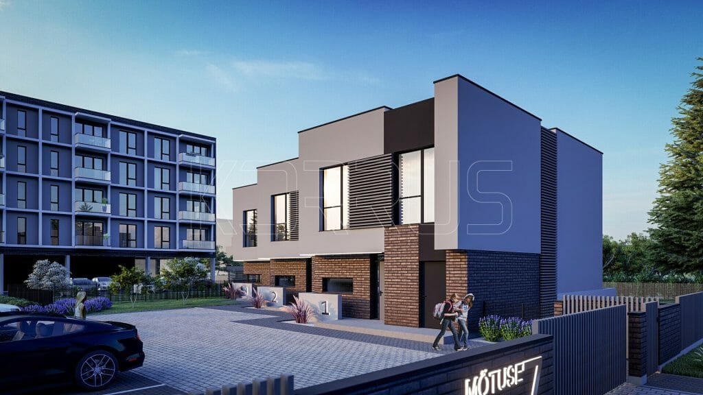 Mõtuse 7 (Mõtuse 7) - Row housing - visualization