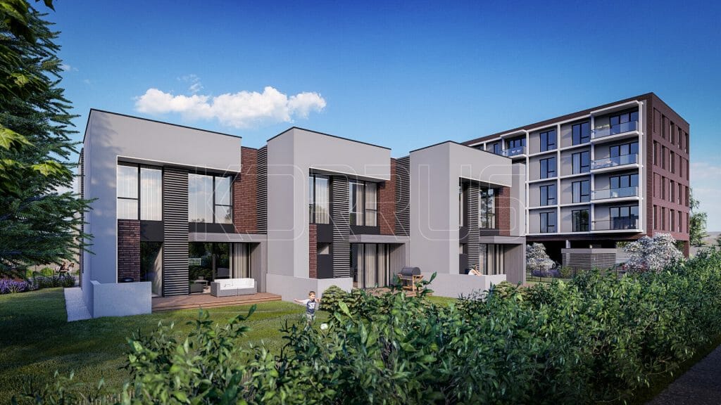 Mõtuse 7 (Mõtuse 7) - Row housing - visualization