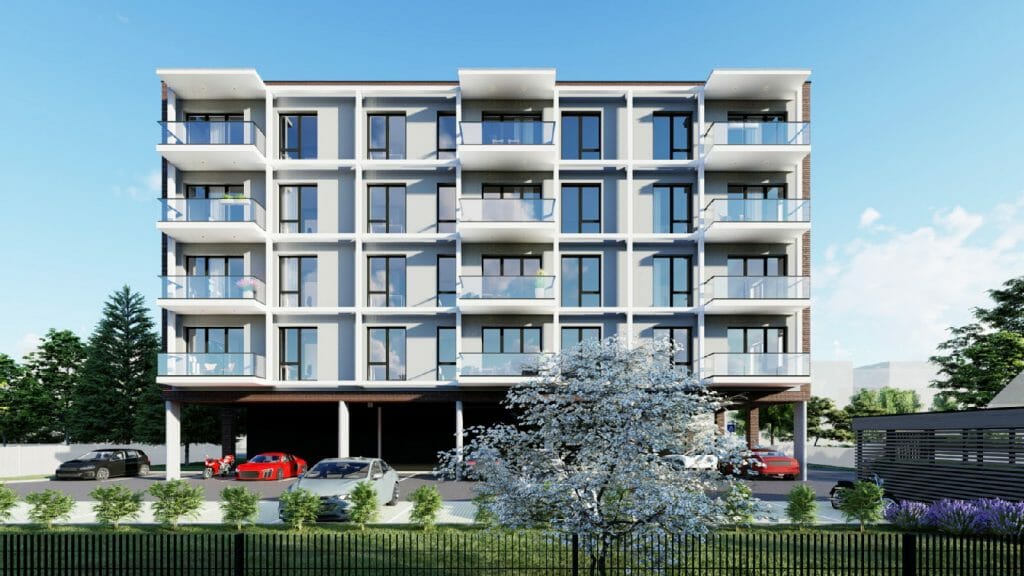 Bulvari Kodud (Sõpruse pst 30) - Multi apartment, Other commercial - visualization