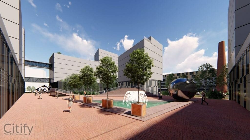 Pärnu mnt 154, 154/1, 154/2, 154/3, 154/4 (Pärnu mnt 154) - Korterelamu, Kaubandus, Büroohoone, Muu kultuurihoone, Parkimishoone - visuaalne