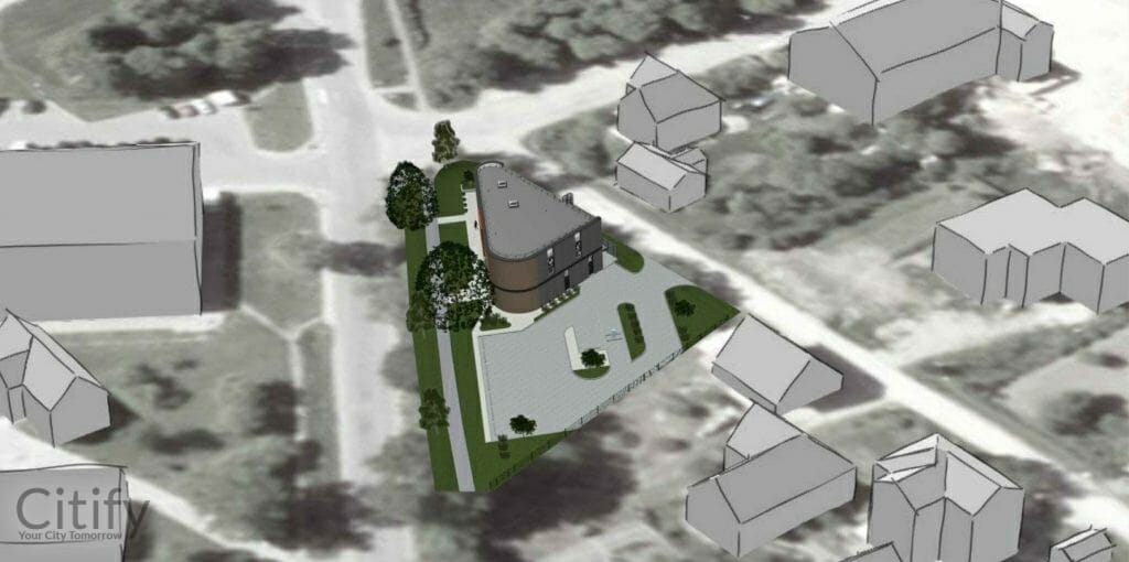 Rokakiemio g. 19 (Rokakiemio g. 19) - Non-food store - visualization