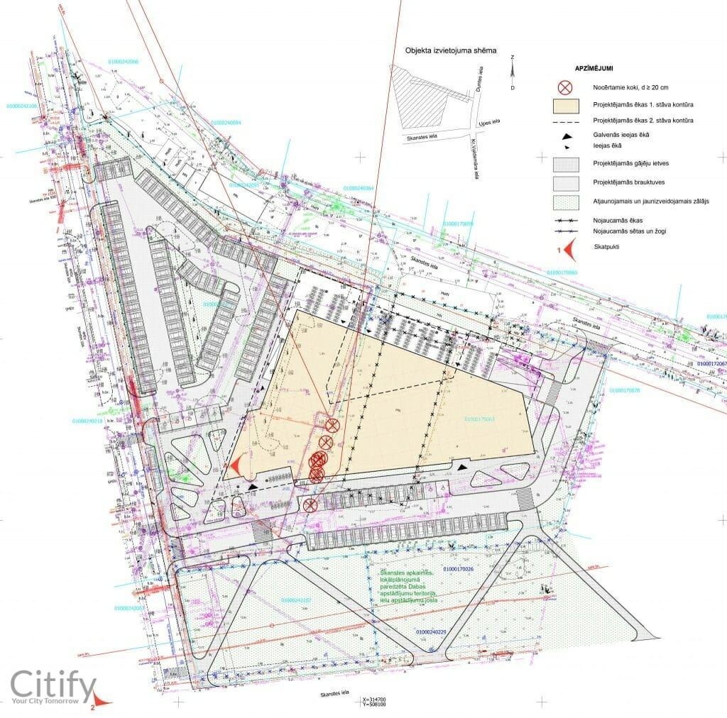 Skanstes iela 70 (Skanstes iela 70) - Office center - visualization