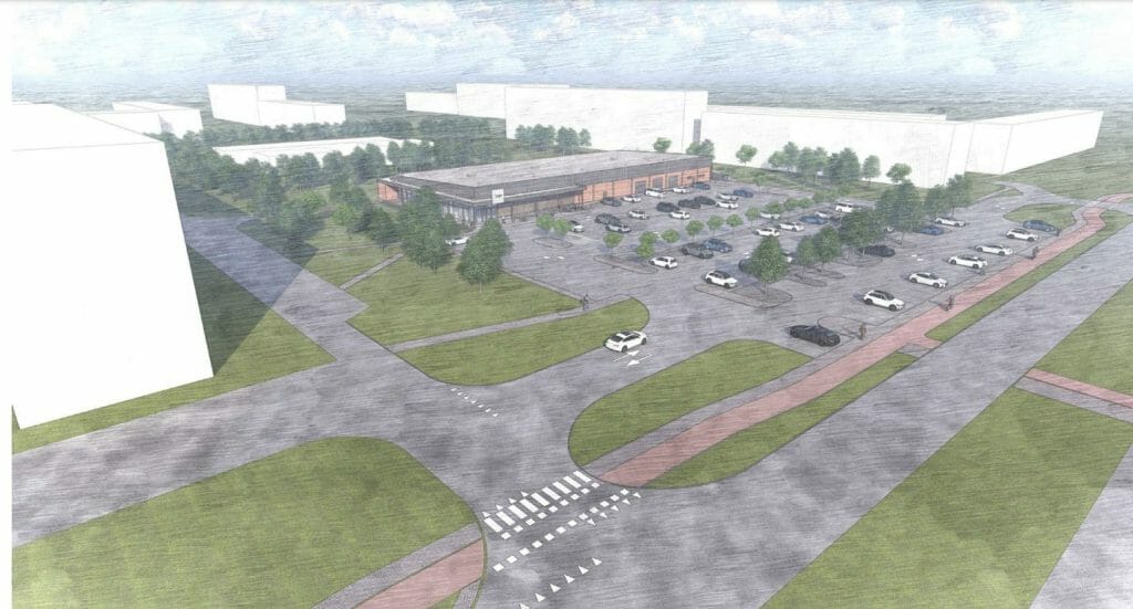 LIDL Statybininkų pr. (Statybininkų pr. 18) - Food store - visualization