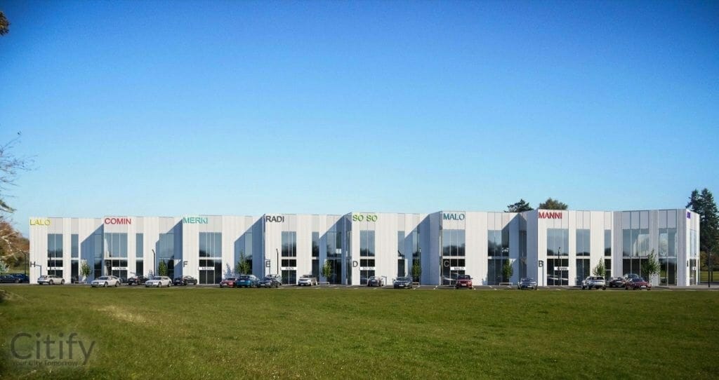 Taikos pr. 122 (Taikos pr. 122) - Birojs / Elastīgu platību - vizualizācija