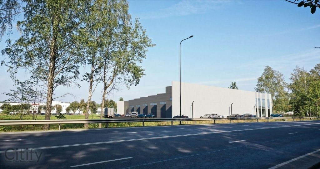 Taikos pr. 122 (Taikos pr. 122) - Birojs / Elastīgu platību - vizualizācija