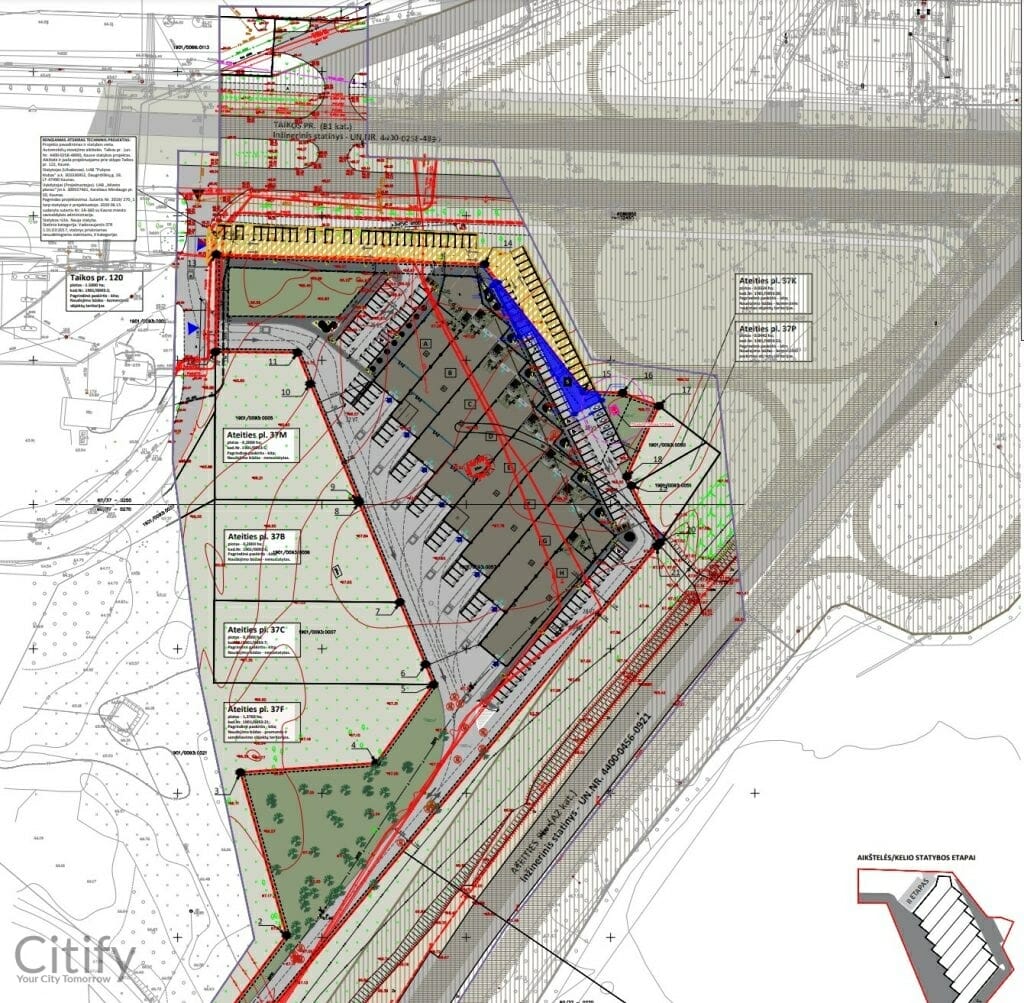 Taikos pr. 122 (Taikos pr. 122) - Birojs / Elastīgu platību - vizualizācija