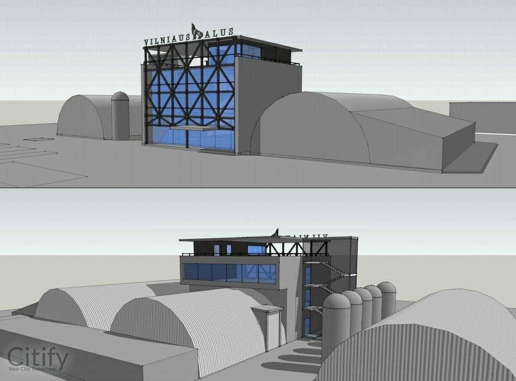 "Vilniaus alus" administracinis (Retkonių g. 5) - Office center - visualization