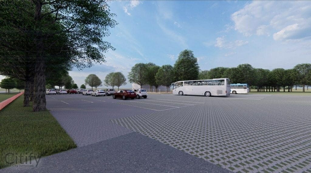 Vilties g. 6 stovėjimo aikštelė (Vilties g. 6) - Autostāvvieta - vizualizācija