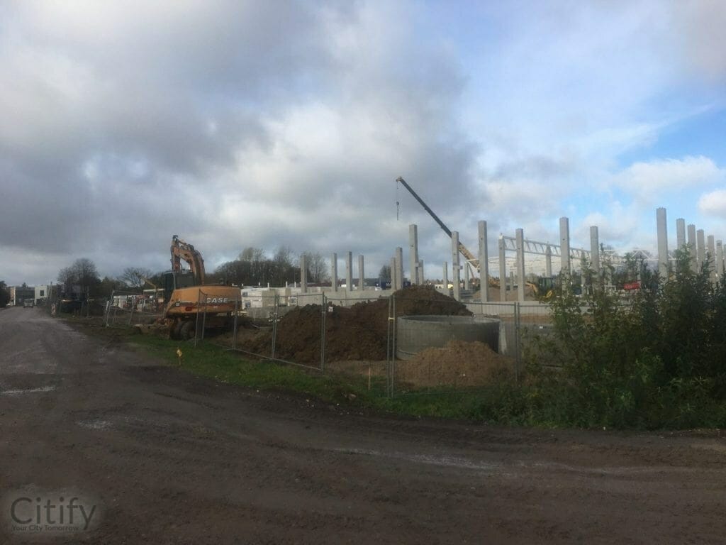 IKI Margirio g. 2A (Margirio g. 2A) - Food store - construction photos