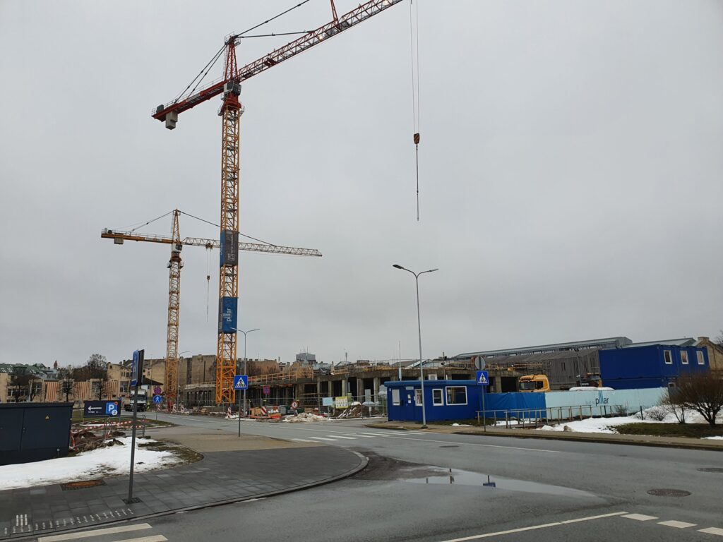 Mihaila Tāla iela 1 (Mihaila Tāla iela 1) - Office center - construction photos