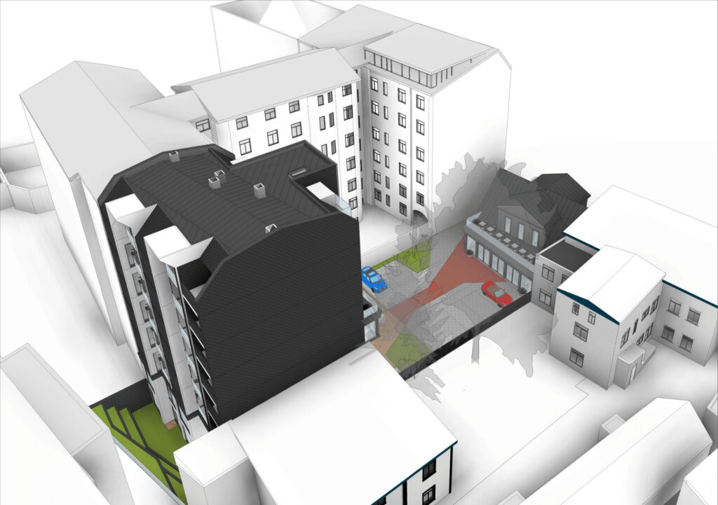 Rīgas Bruņinieks (Bruņinieku iela 14) - Multi apartment - visualization