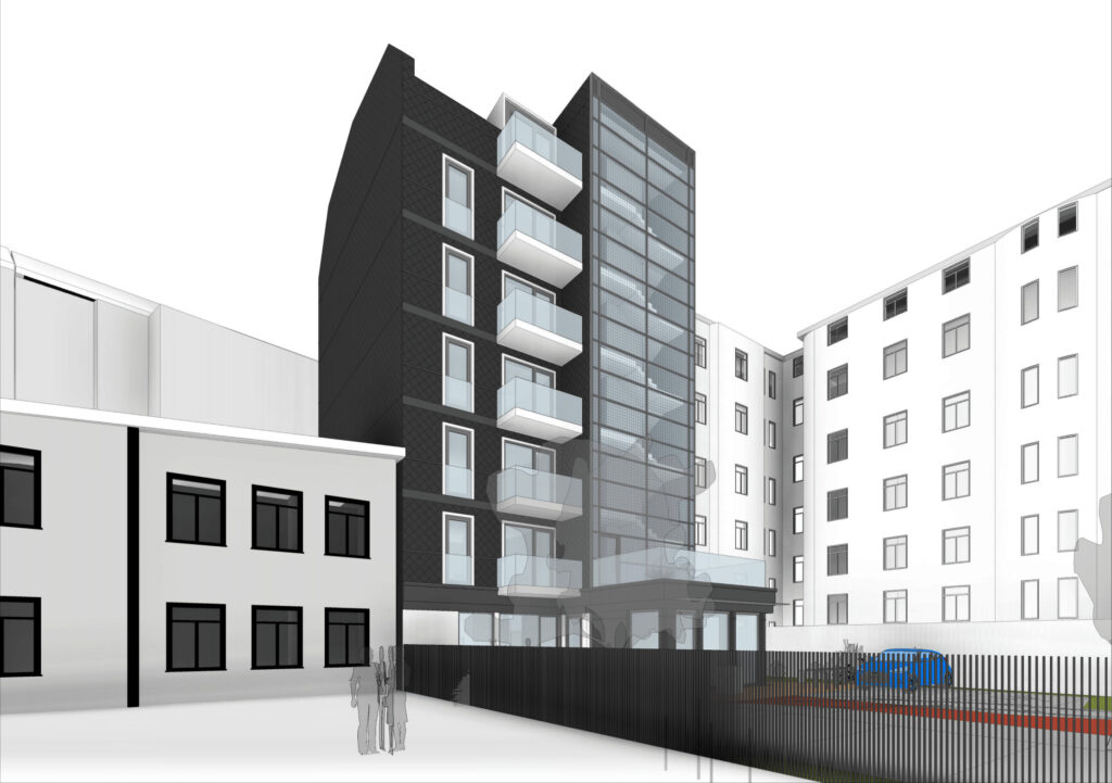 Rīgas Bruņinieks (Bruņinieku iela 14) - Multi apartment - visualization