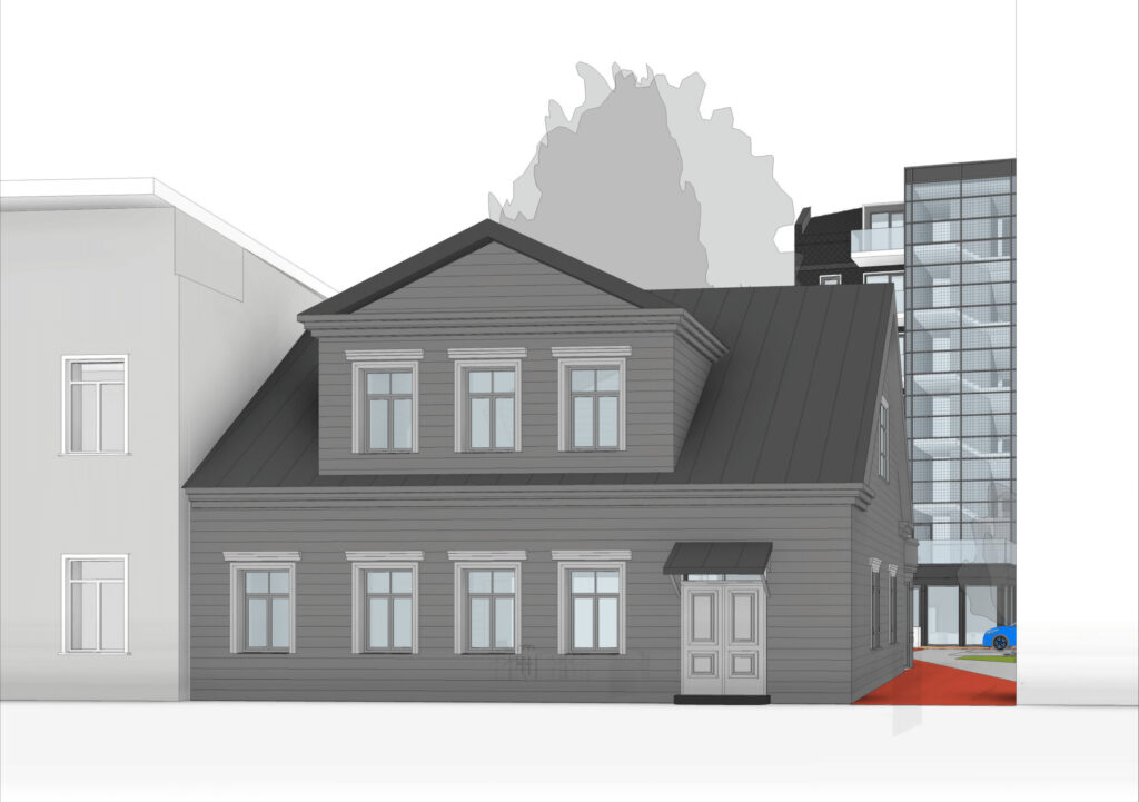 Rīgas Bruņinieks (Bruņinieku iela 14) - Multi apartment - visualization
