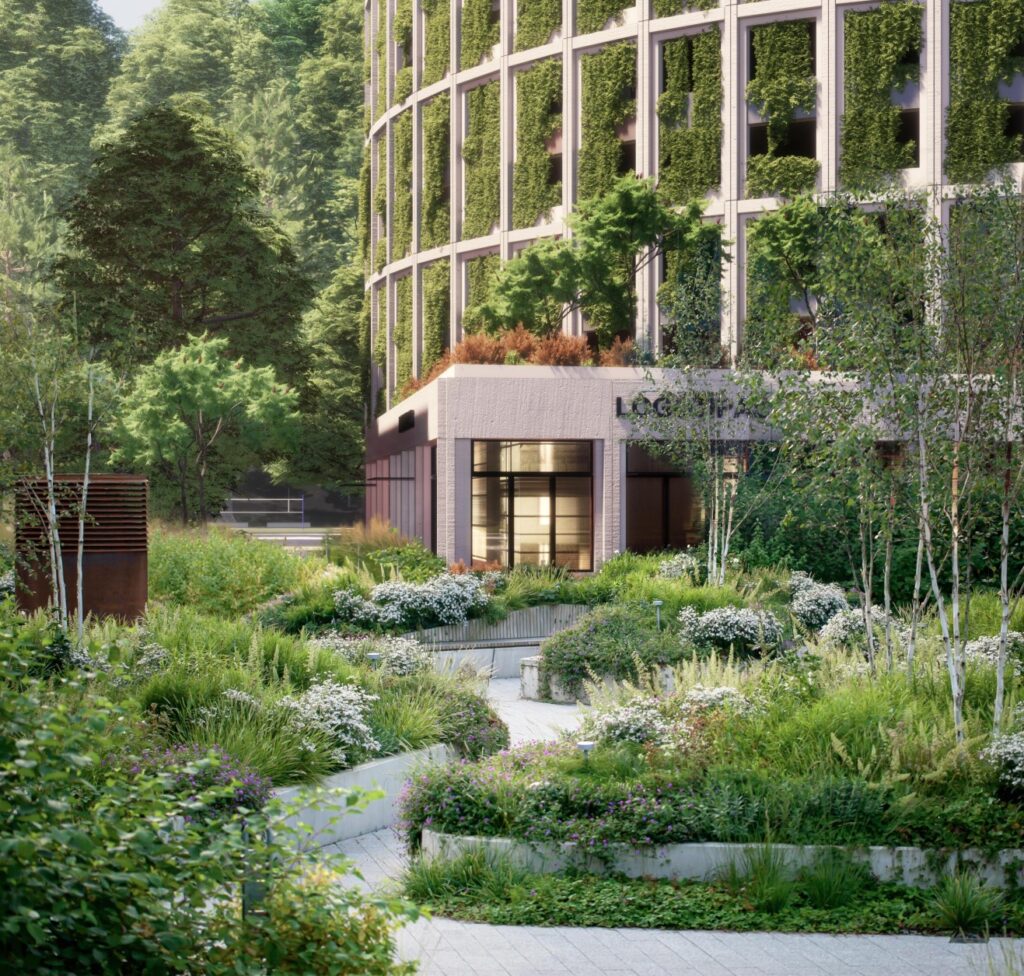 Business Garden Vilnius 2 etapas (parkingas) (Laisvės pr. 10) - Other commercial, Parking facility - visualization