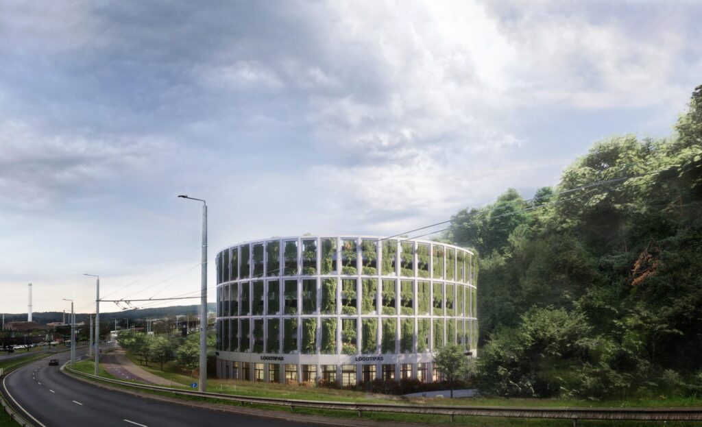 Business Garden Vilnius 2 etapas (parkingas) (Laisvės pr. 10) - Other commercial, Parking facility - visualization