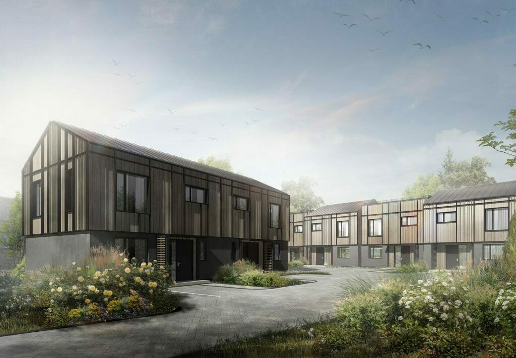 Mežaparka Village - 3. ēka "Priede" (Čiekuru iela 1A) - Sublokuoti namai - vizualizacija