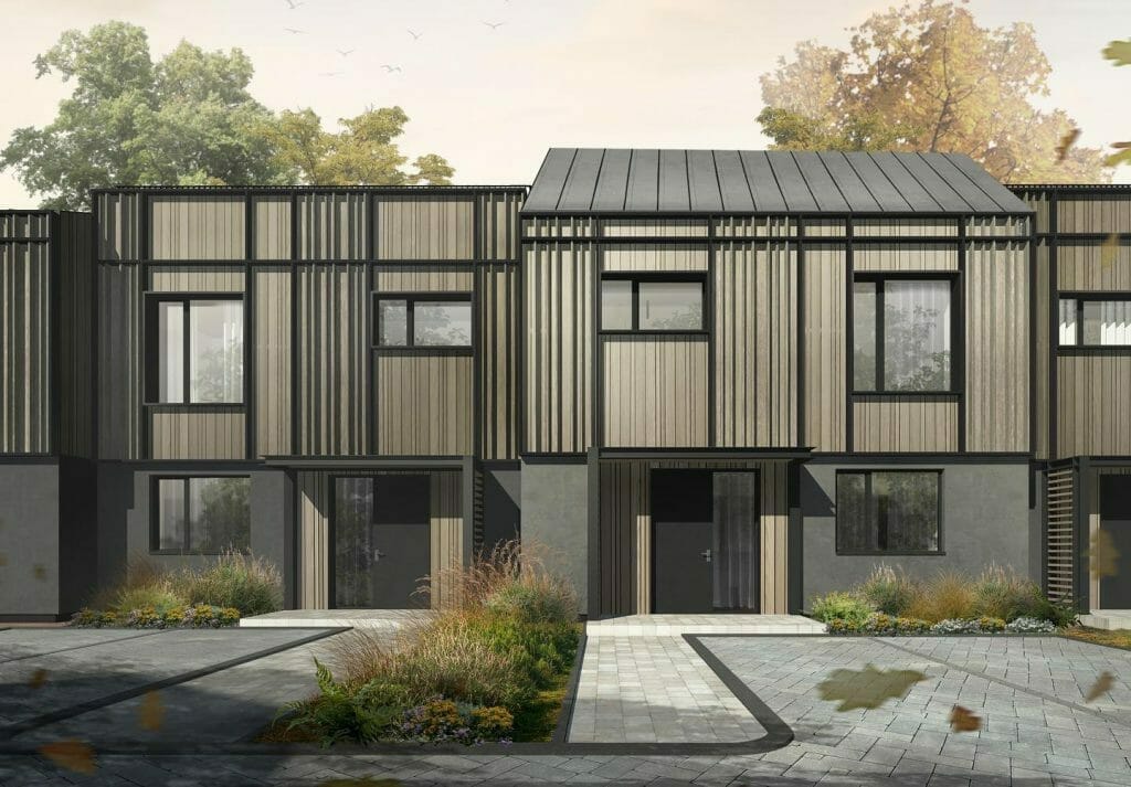 Mežaparka Village - 3. ēka "Priede" (Čiekuru iela 1A) - Sublokuoti namai - vizualizacija