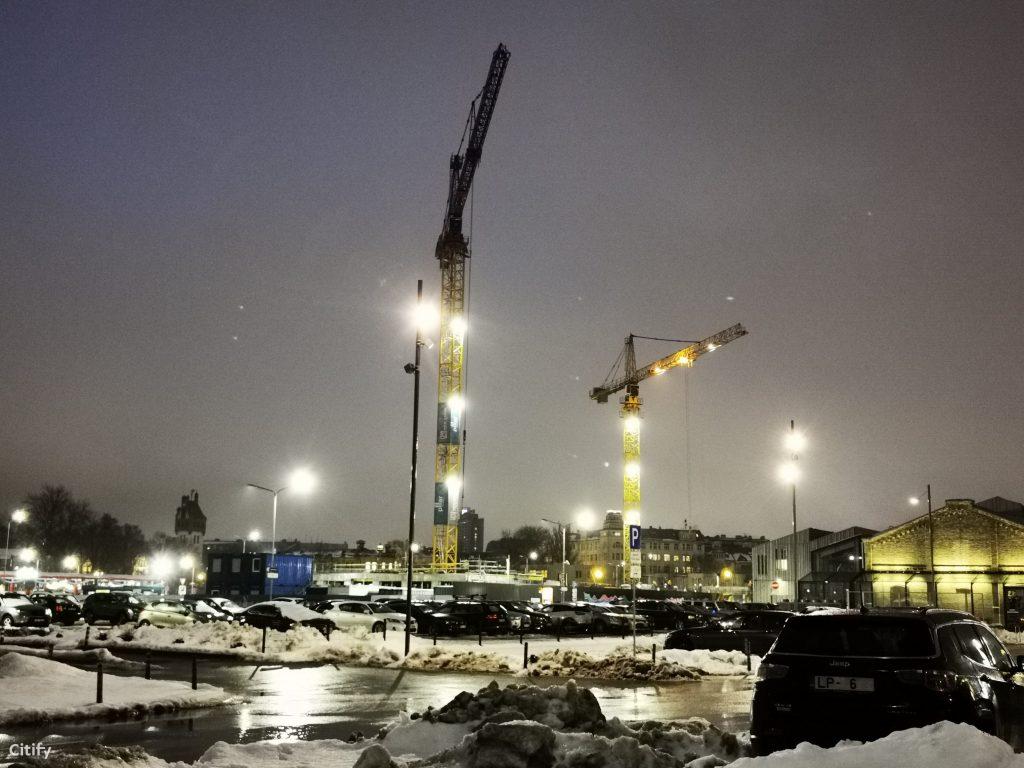 Mihaila Tāla iela 1 (Mihaila Tāla iela 1) - Office center - construction photos