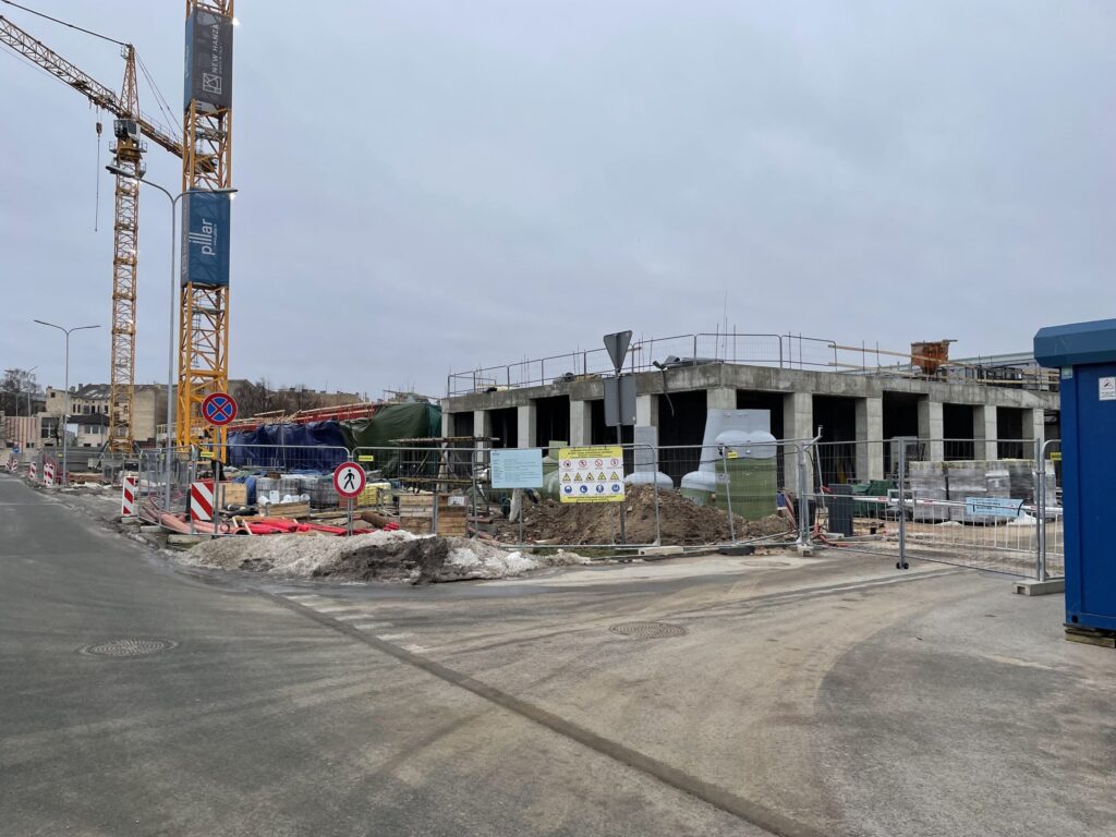 Mihaila Tāla iela 1 (Mihaila Tāla iela 1) - Office center - construction photos