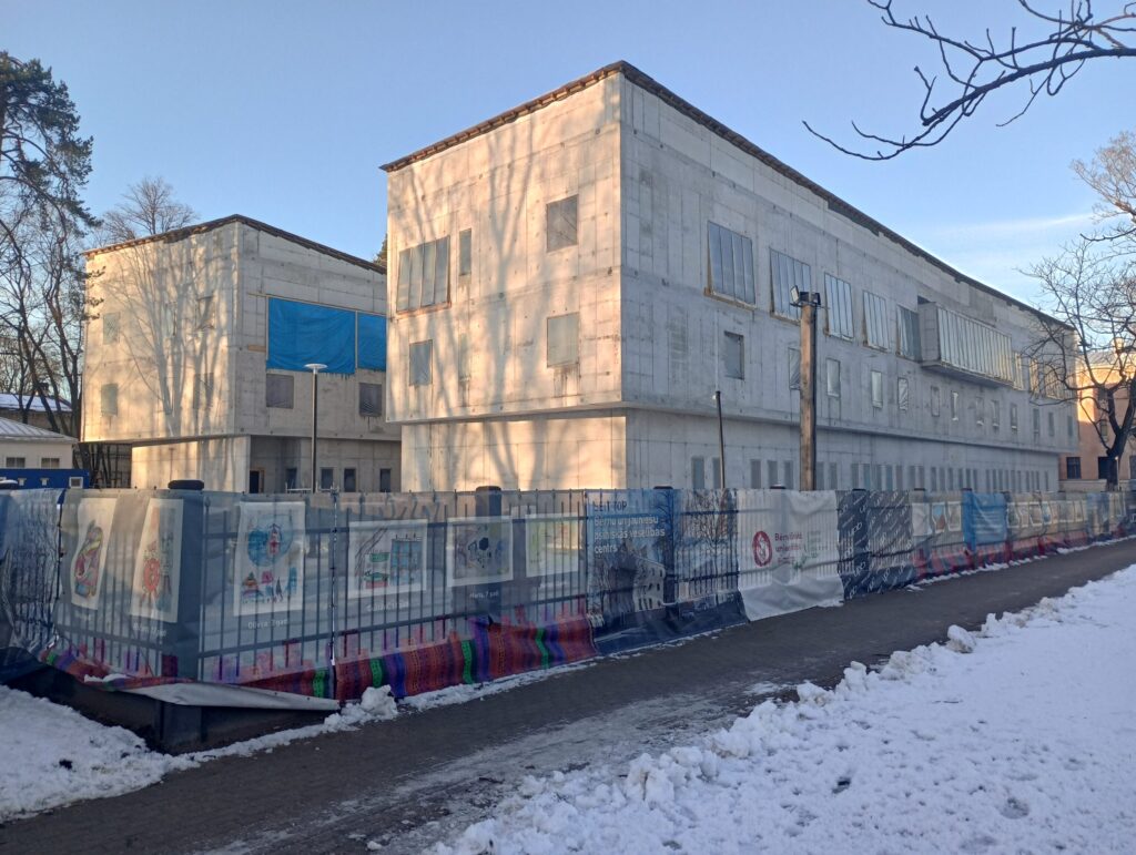 BKUS Bērnu un jauniešu psihiskās veselības centrs (Vienības gatve 45) - Specialiosios priežiūros įstaiga - statybų nuotraukos
