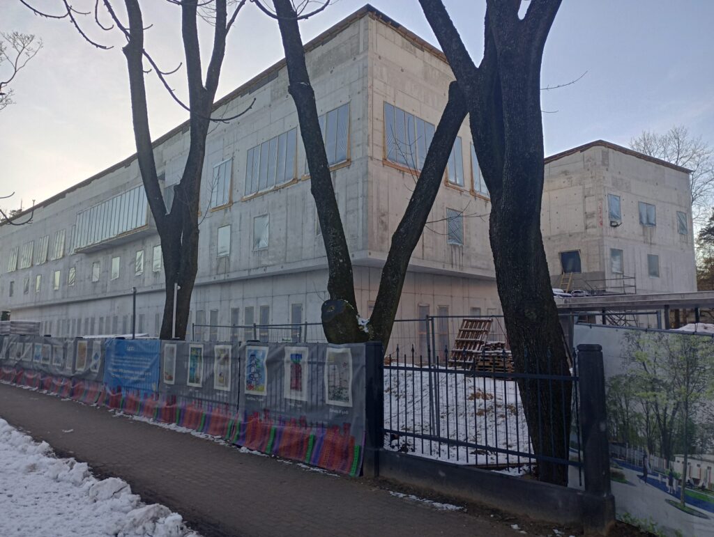 BKUS Bērnu un jauniešu psihiskās veselības centrs (Vienības gatve 45) - Specialiosios priežiūros įstaiga - statybų nuotraukos