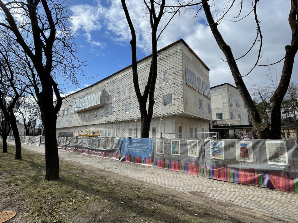 BKUS Bērnu un jauniešu psihiskās veselības centrs (Vienības gatve 45) - Specialiosios priežiūros įstaiga - statybų nuotraukos