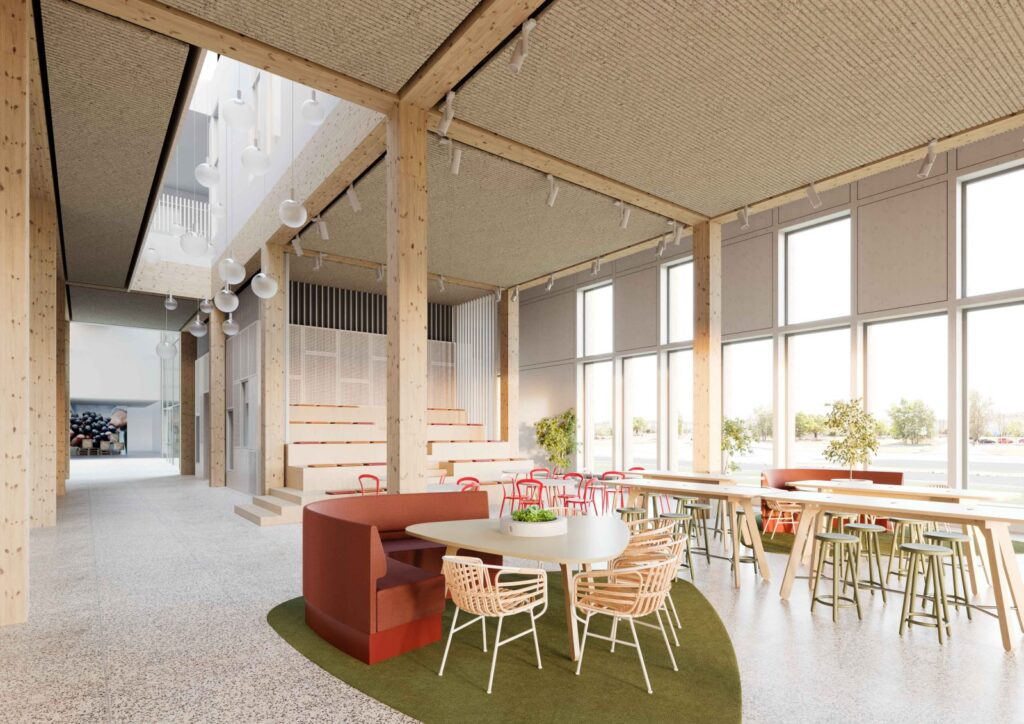 Rimi biroju ēka II kārta (Augusta Deglava iela 161) - Office center - visualization