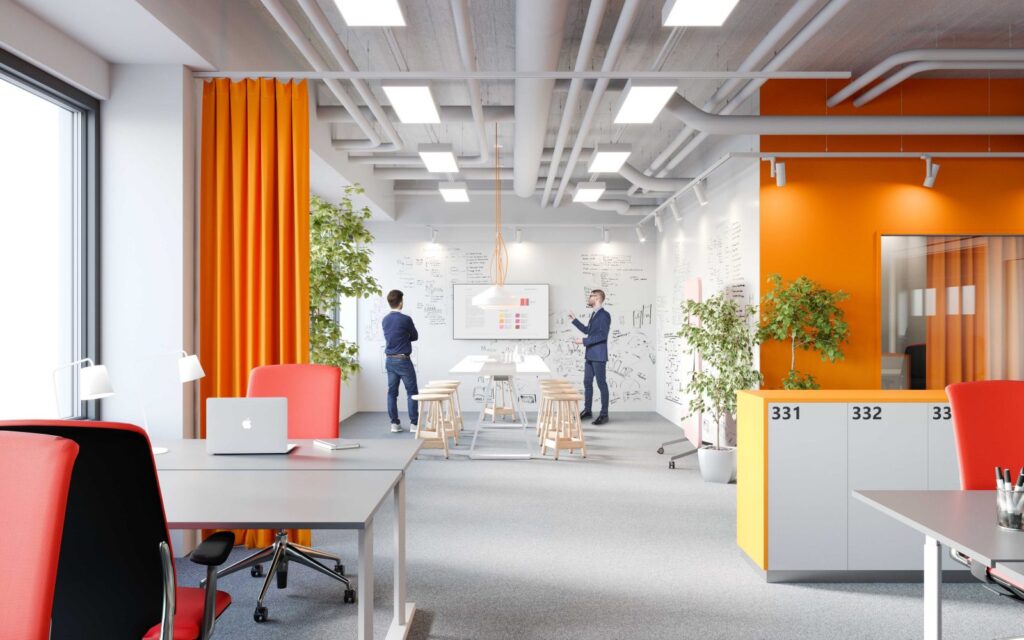 Rimi biroju ēka II kārta (Augusta Deglava iela 161) - Office center - visualization