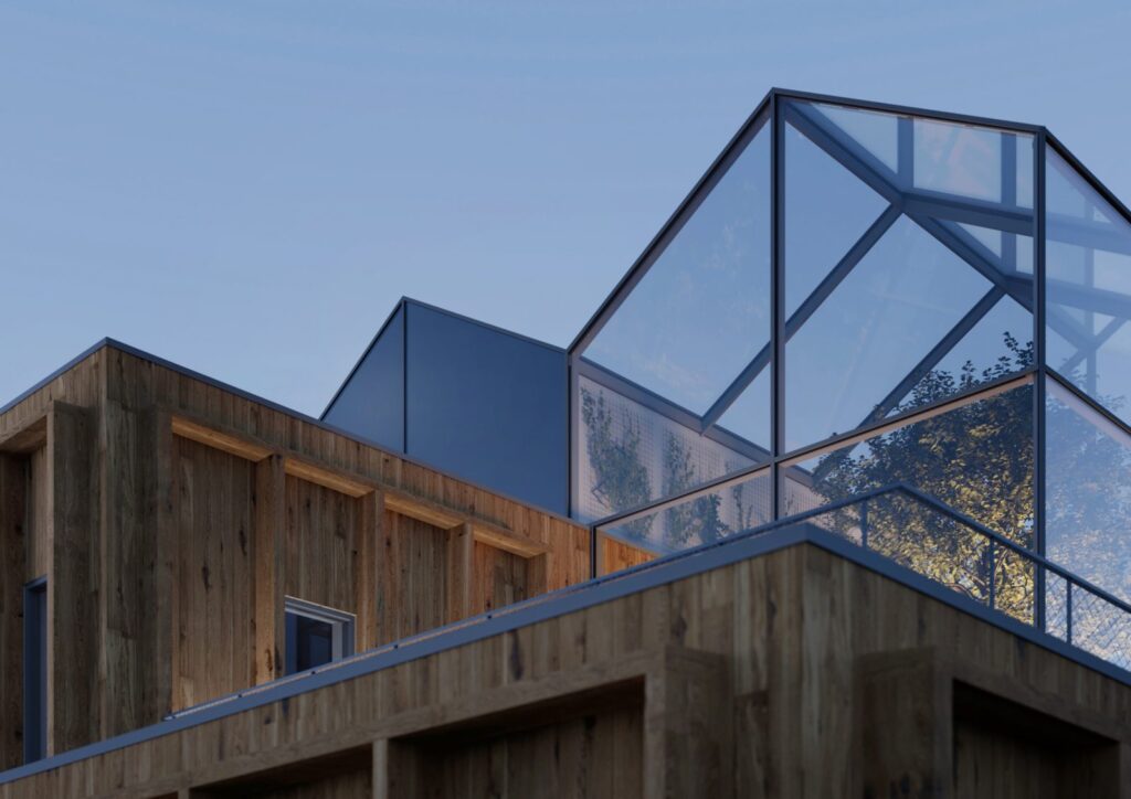 Rimi biroju ēka II kārta (Augusta Deglava iela 161) - Office center - visualization